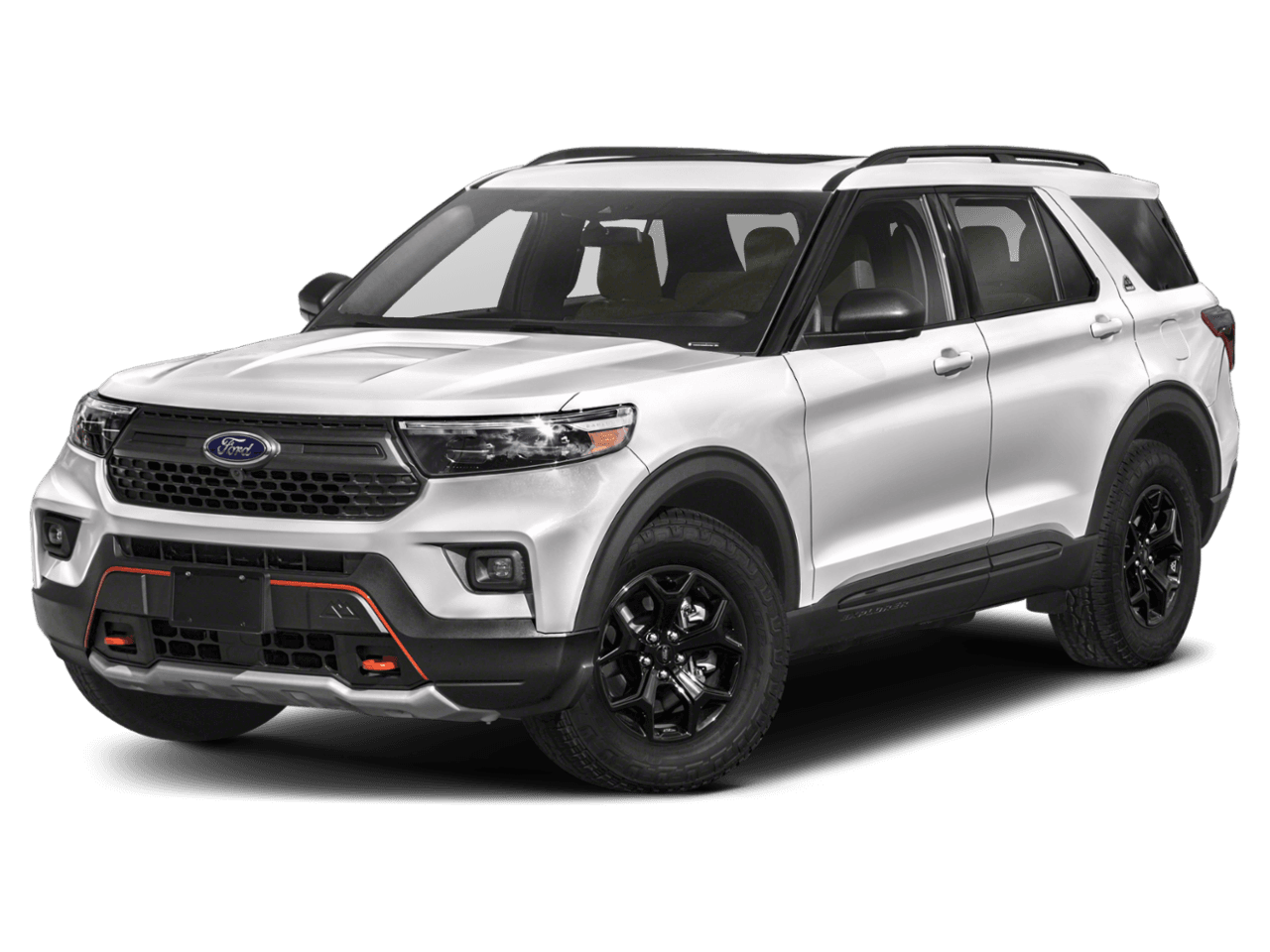 2021 Ford Explorer Timberline - Front 3/4, facing to the left