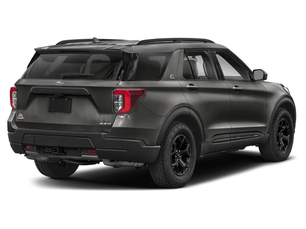 2021 Ford Explorer Timberline - Rear 3/4, facing to the right