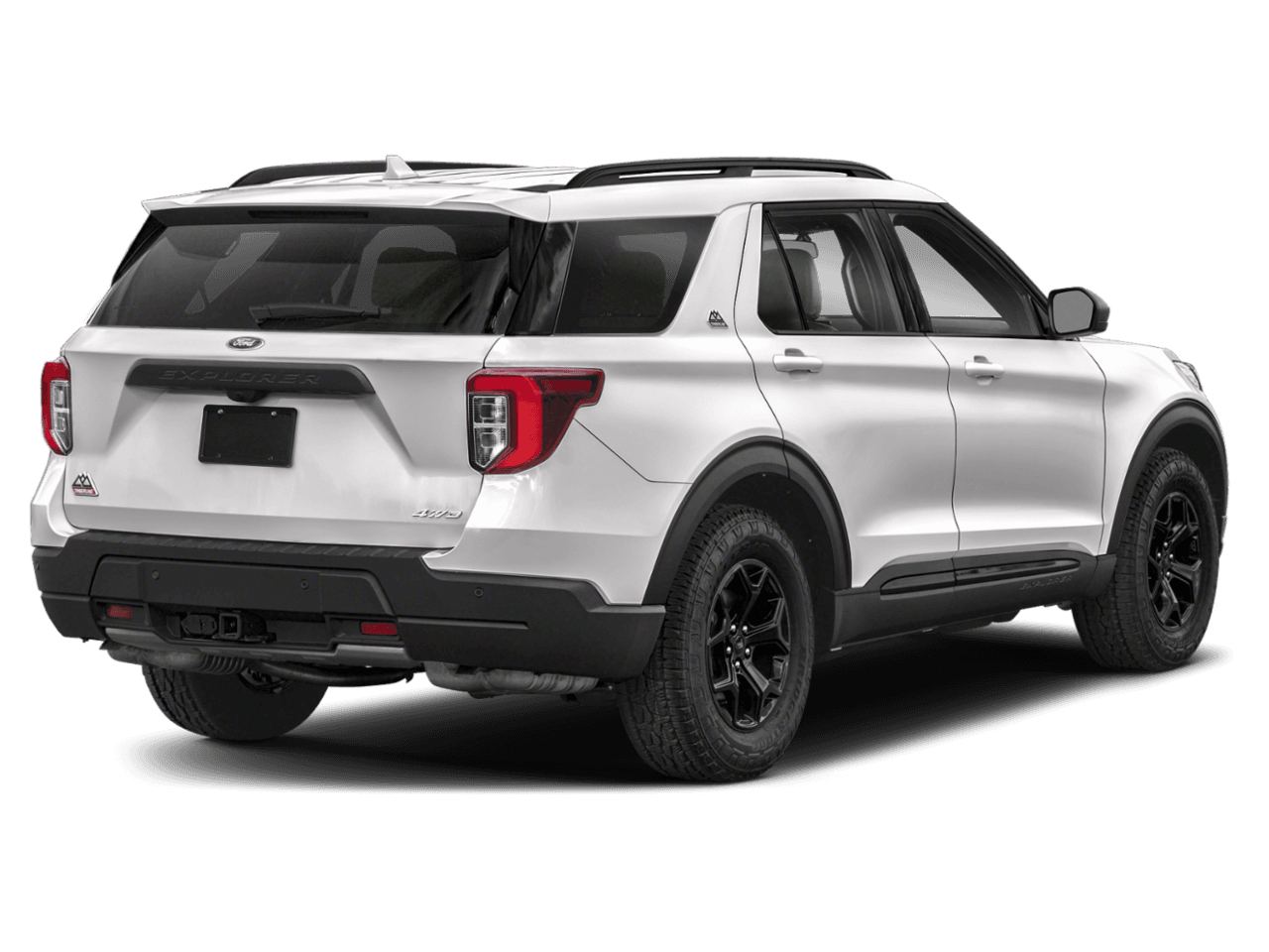 2021 Ford Explorer Timberline - Rear 3/4, facing to the right