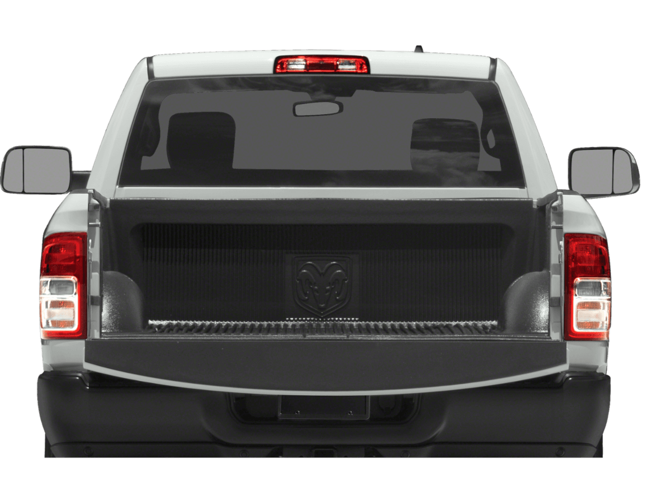 2022 Ram 3500 Tradesman - Interior Trunk with Hatch Open Feature