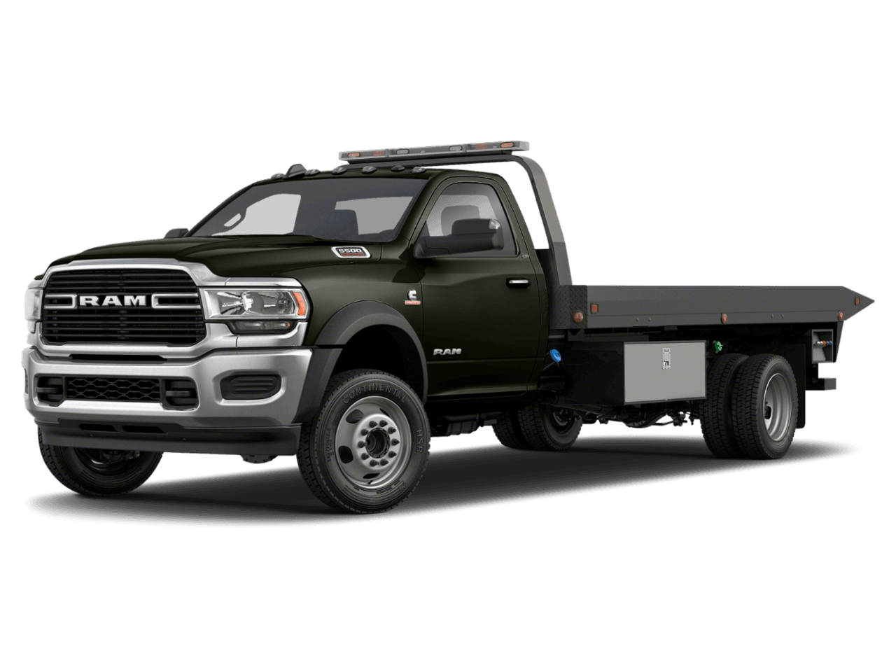 2022 Ram 5500 Chassis Cab Tradesman - Front 3/4, facing to the left