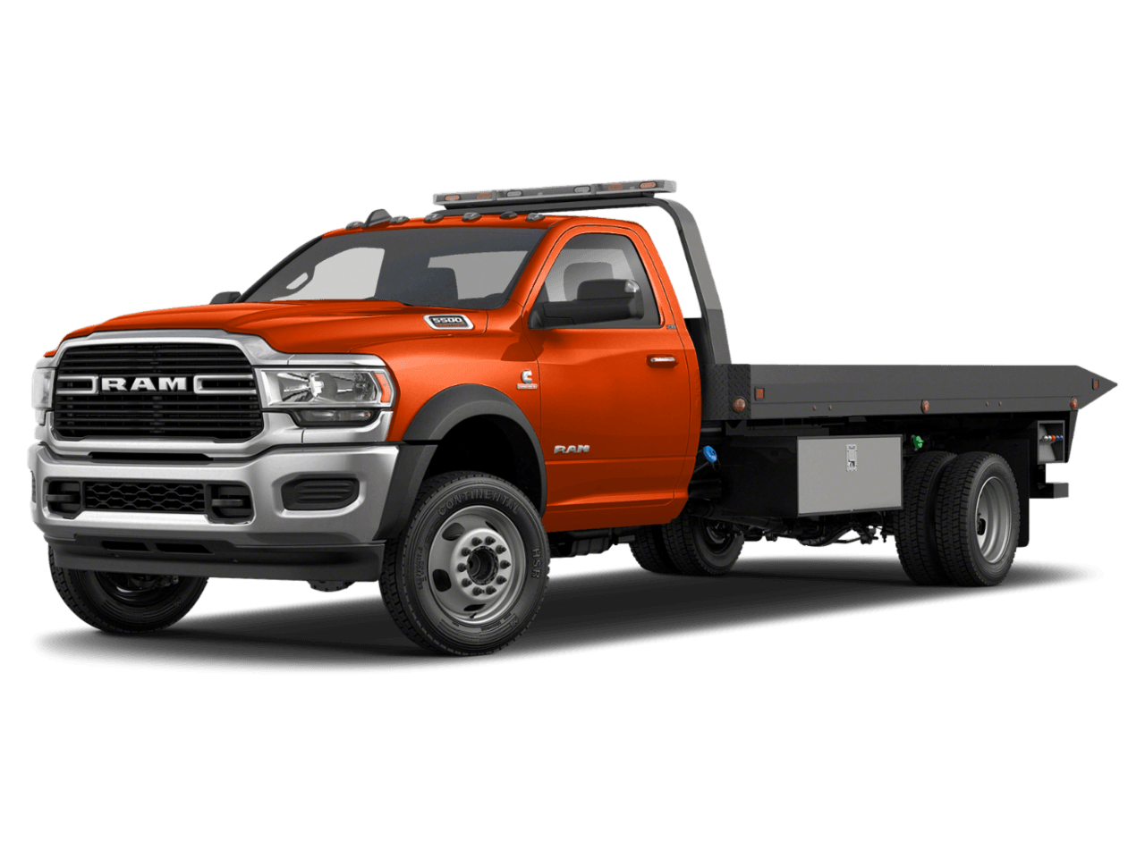 2022 Ram 5500 Chassis Cab Tradesman - Front 3/4, facing to the left