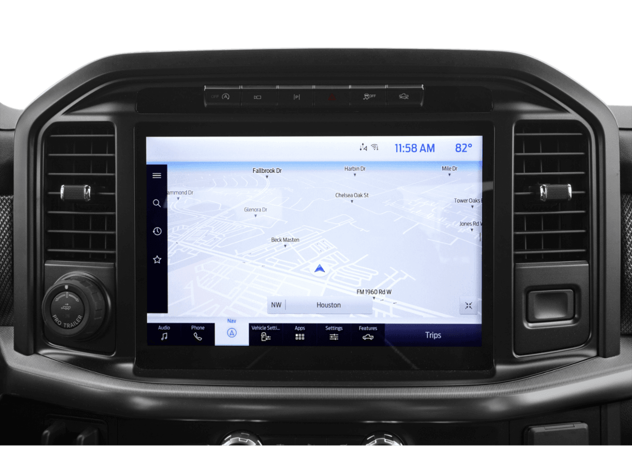 2021 Ford F-150 Raptor - Interior Navigation System