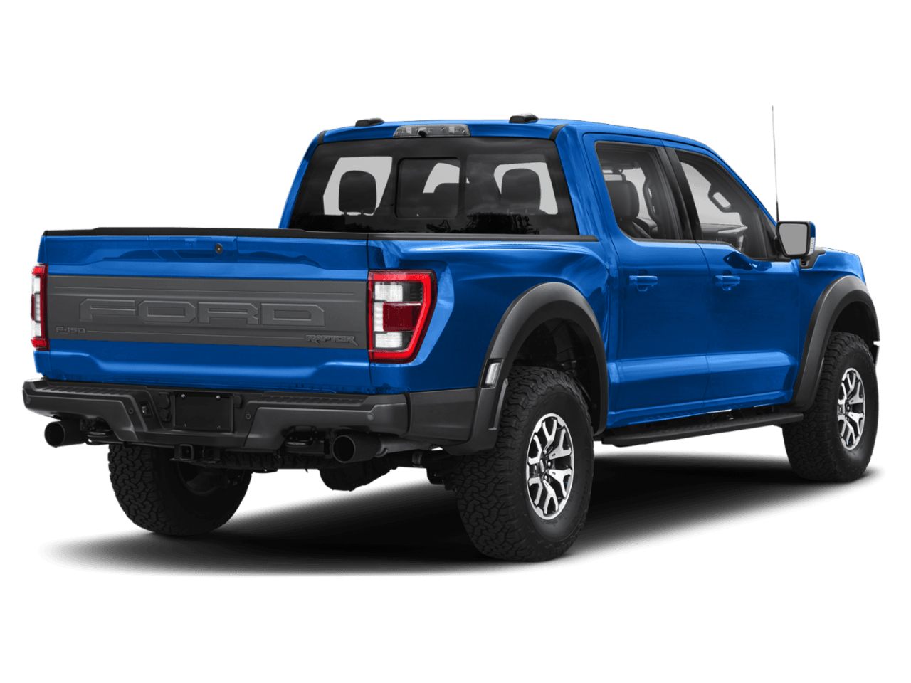 2021 Ford F-150 Raptor - Rear 3/4, facing to the right