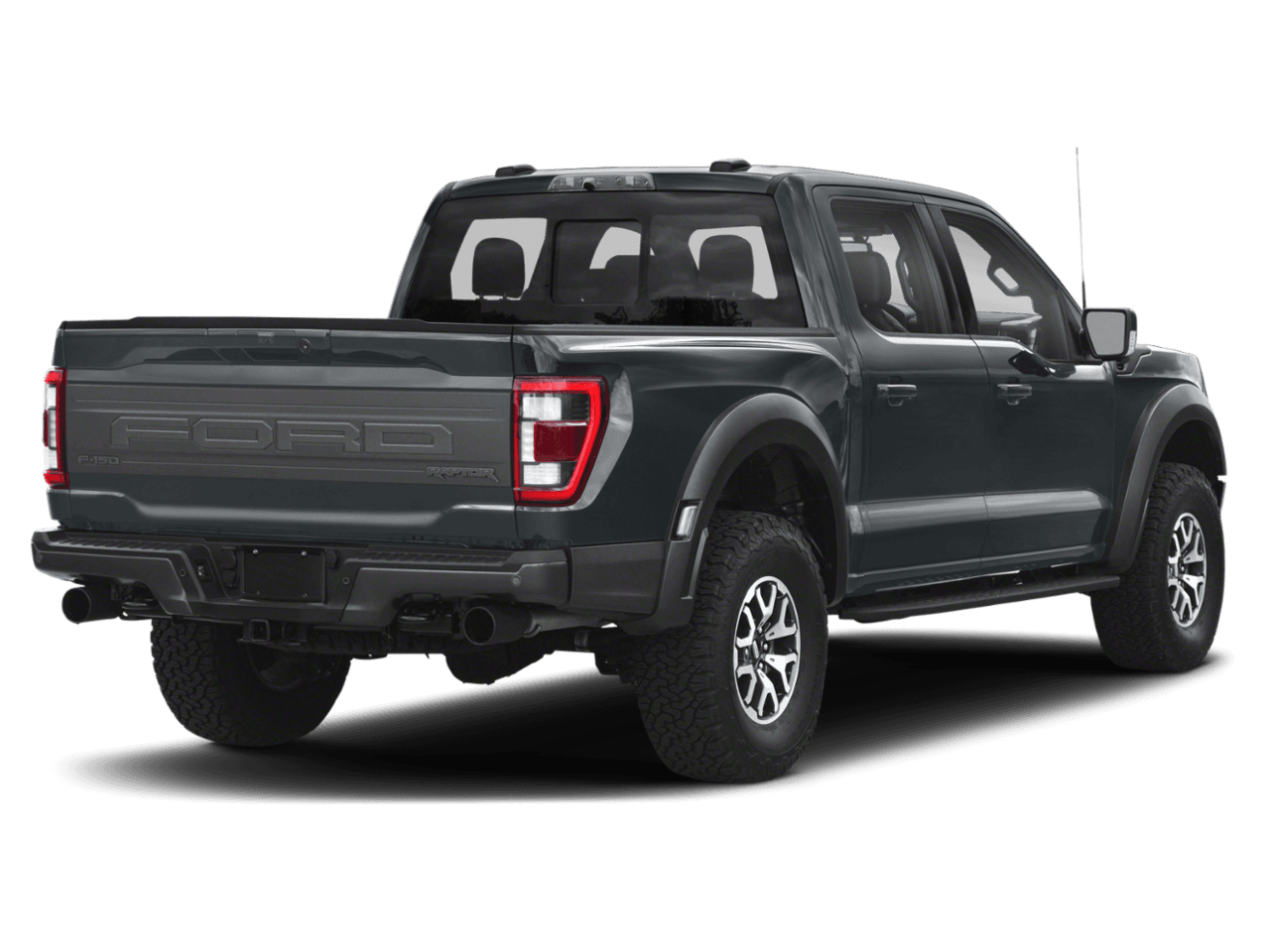 2021 Ford F-150 Raptor - Rear 3/4, facing to the right
