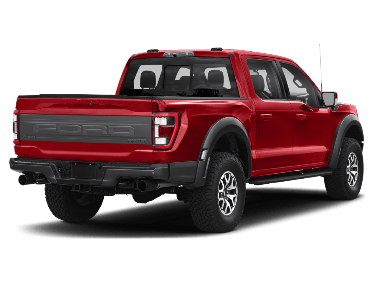 2021 Ford F-150 Raptor - Rear 3/4, facing to the right
