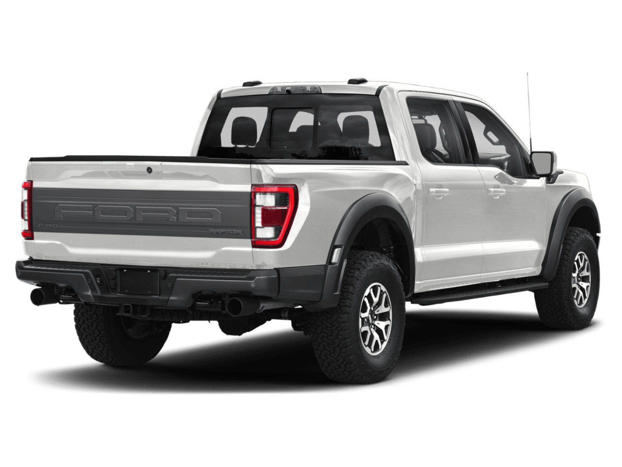 2021 Ford F-150 Raptor - Rear 3/4, facing to the right