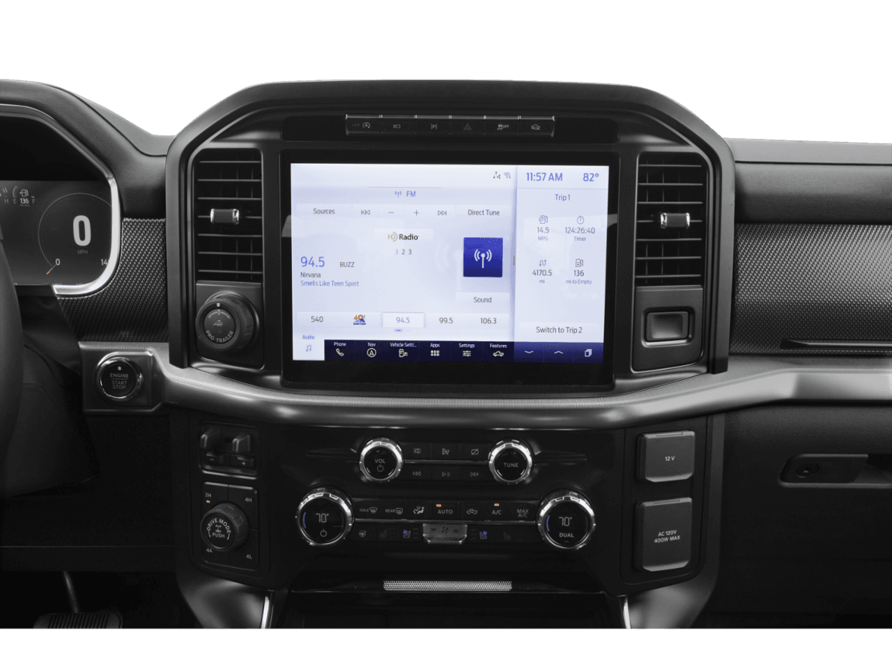 2021 Ford F-150 Raptor - Interior Stereo System