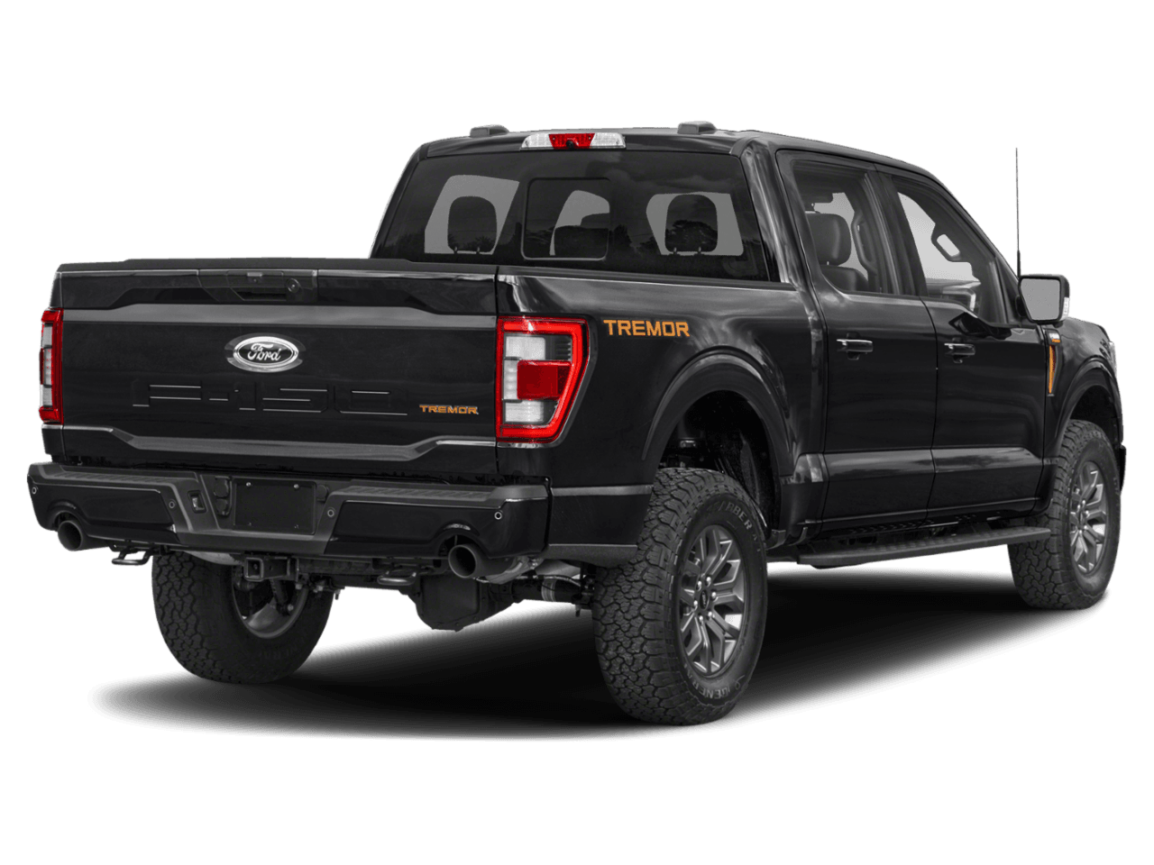 2021 Ford F-150 Tremor - Rear 3/4, facing to the right