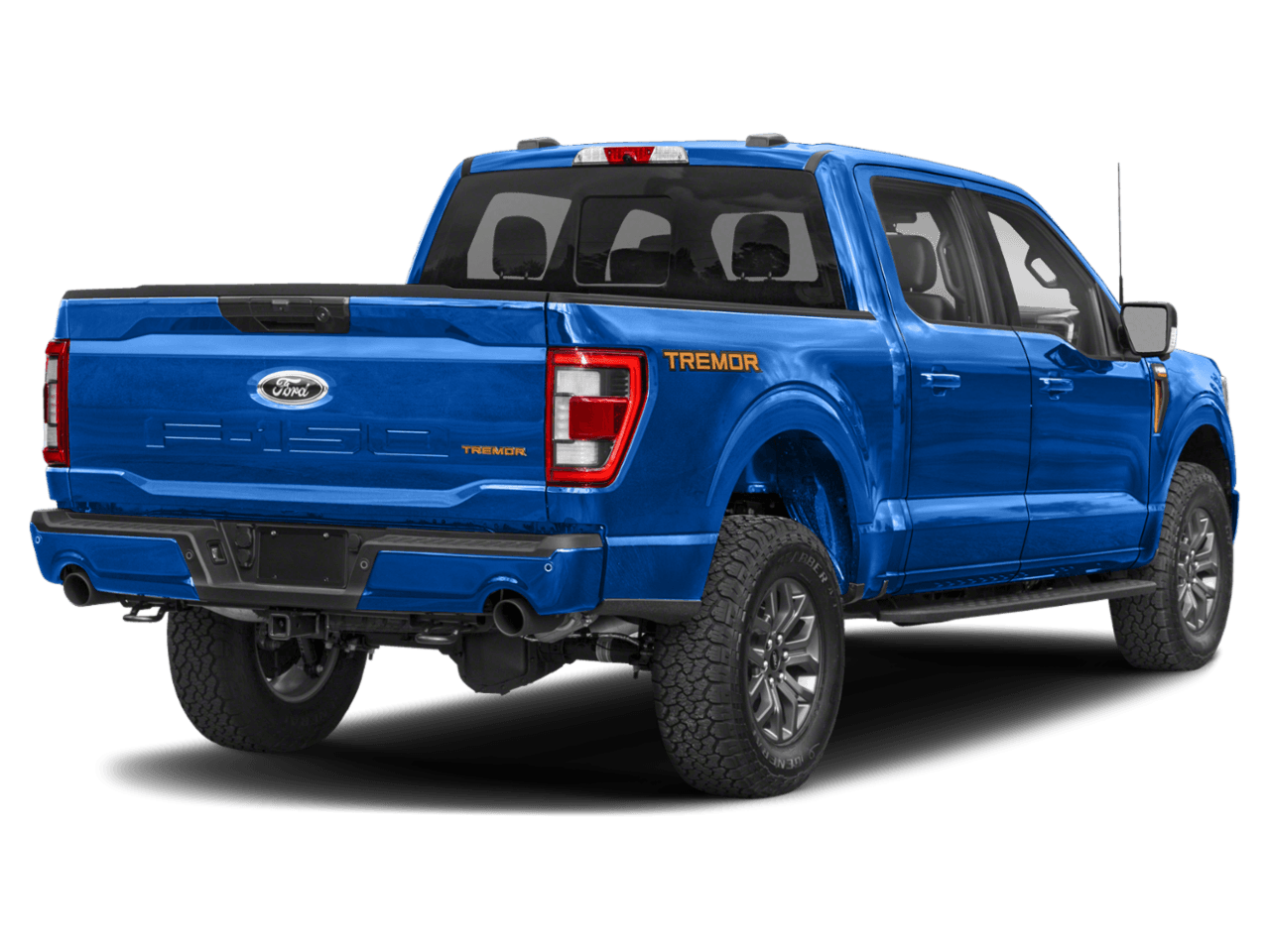 2021 Ford F-150 Tremor - Rear 3/4, facing to the right