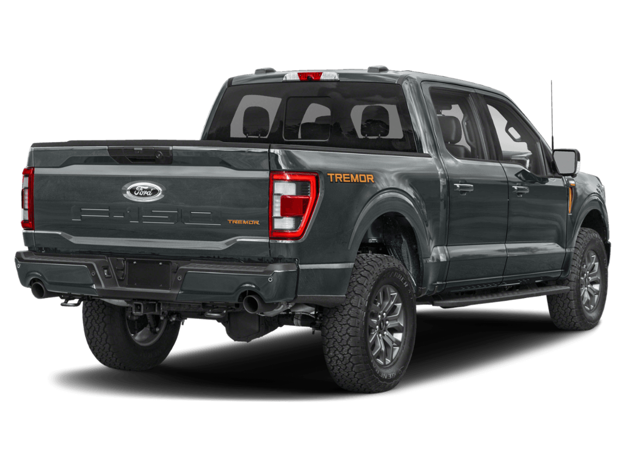2021 Ford F-150 Tremor - Rear 3/4, facing to the right