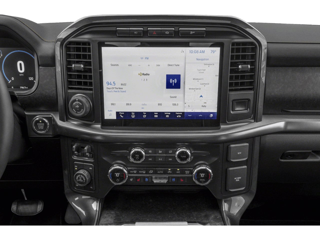 2021 Ford F-150 Tremor - Interior Stereo System