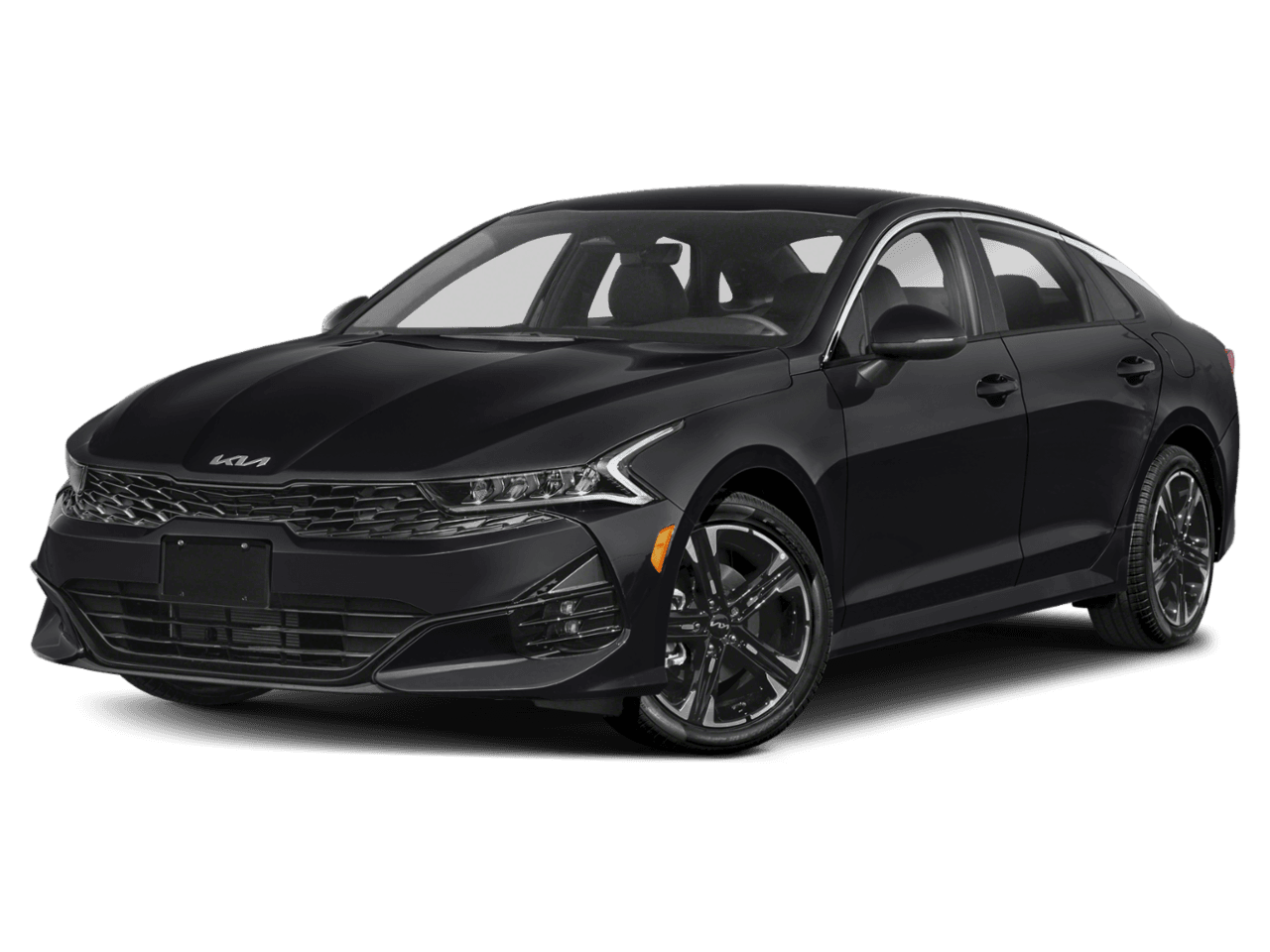 2022 Kia K5 GT-Line - Front 3/4, facing to the left