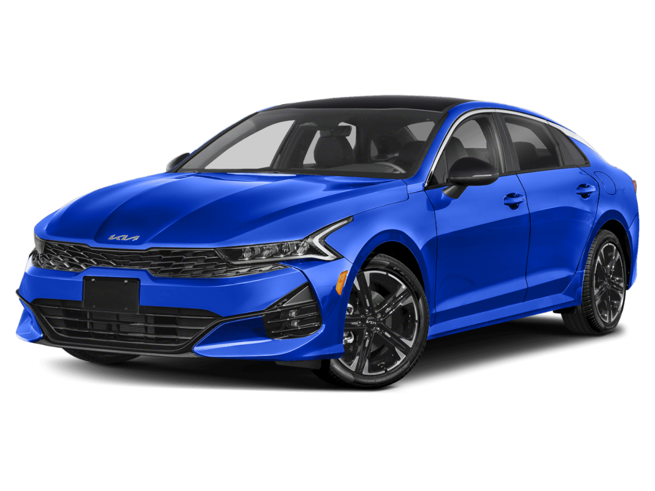 2022 Kia K5 GT-Line - Front 3/4, facing to the left