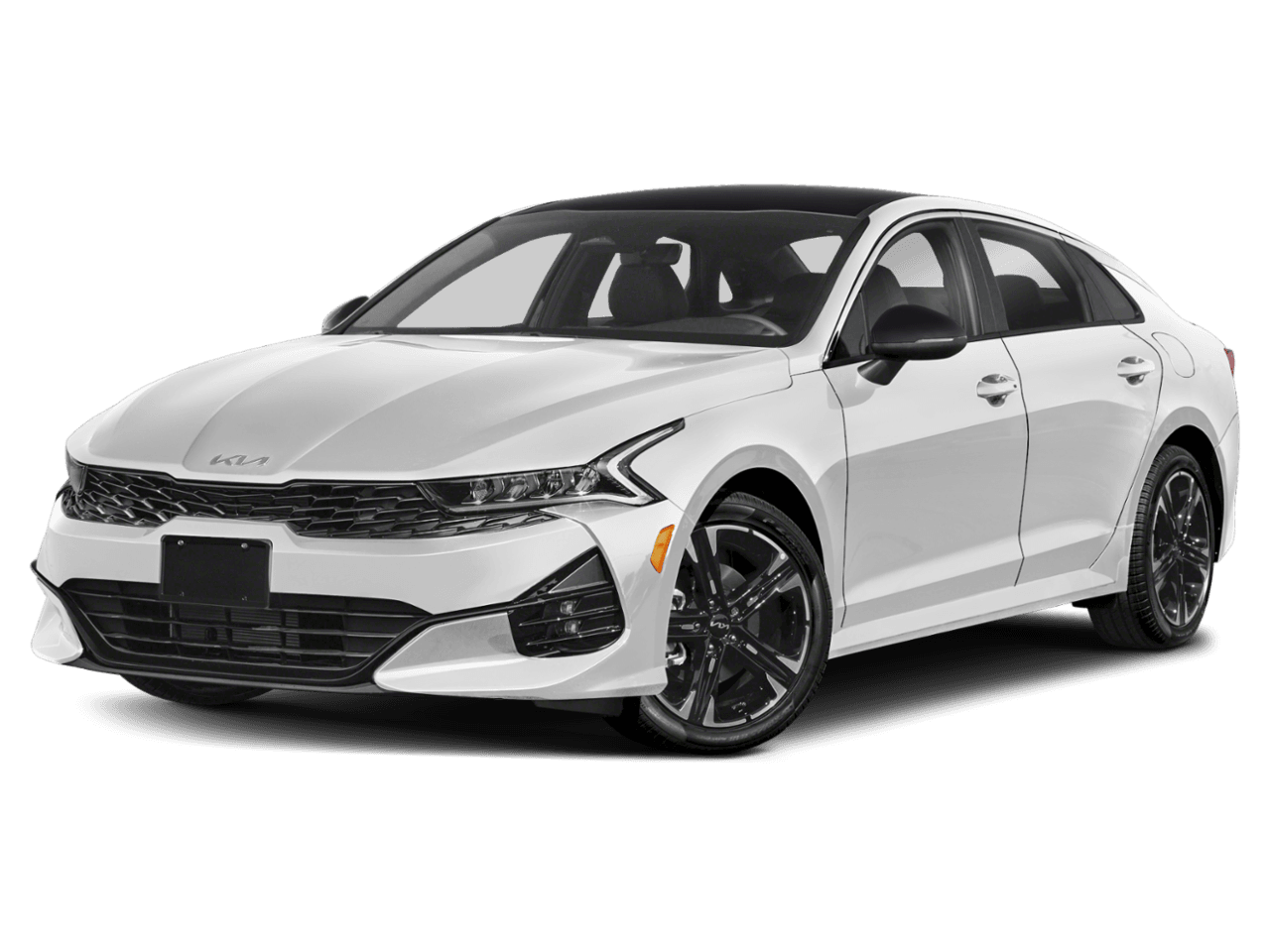 2022 Kia K5 GT-Line - Front 3/4, facing to the left