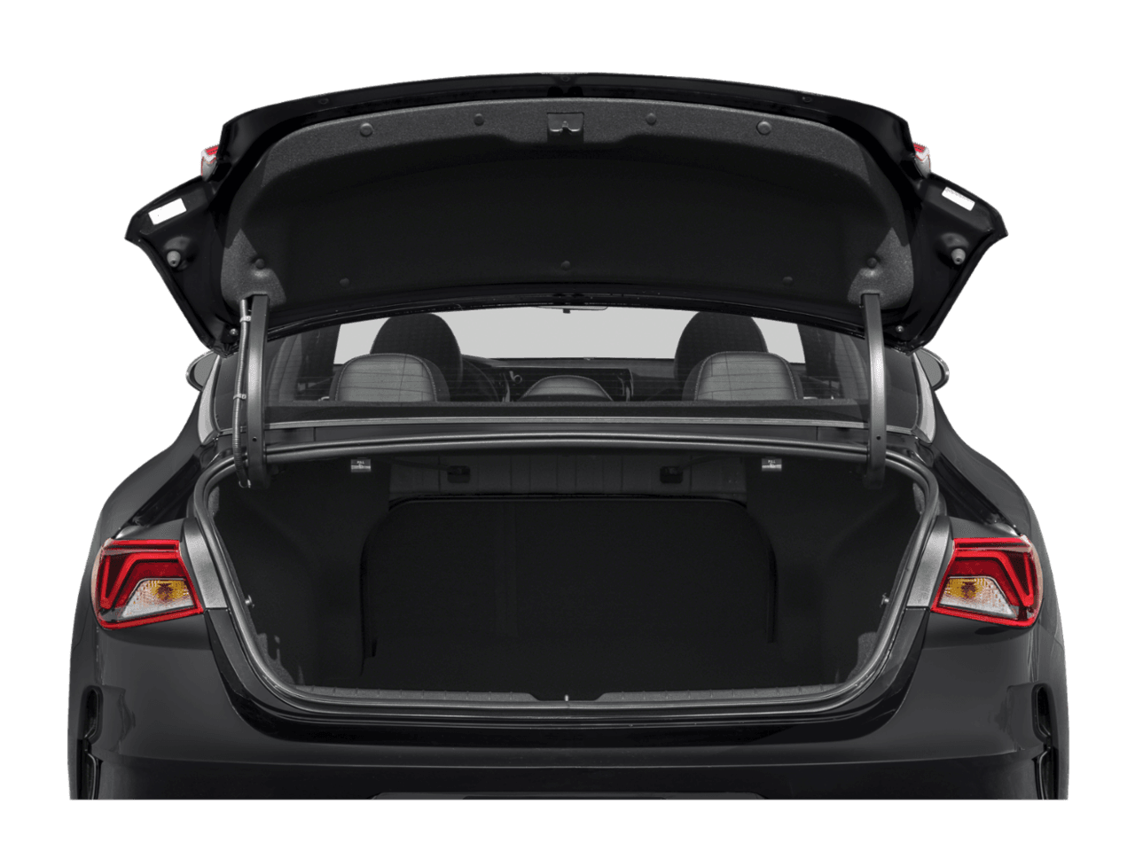 2022 Kia K5 GT-Line - Interior Trunk with Hatch Open Feature