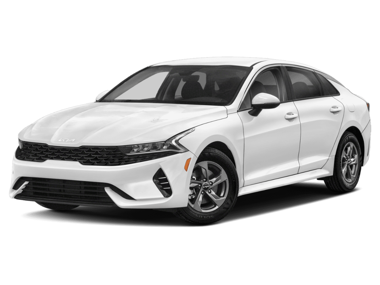 2022 Kia K5 EX - Front 3/4, facing to the left