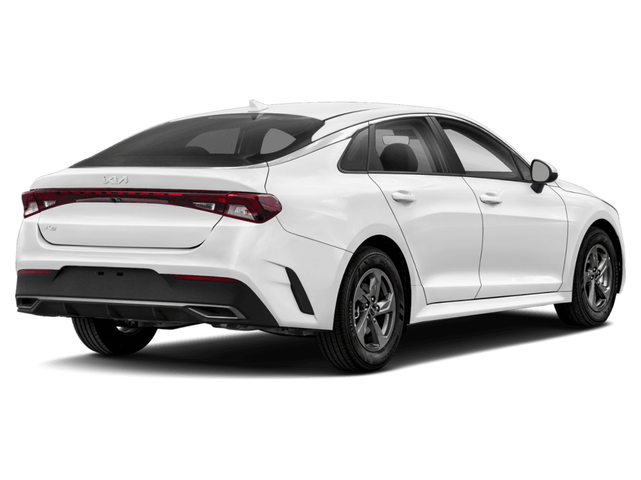 2022 Kia K5 EX - Rear 3/4, facing to the right