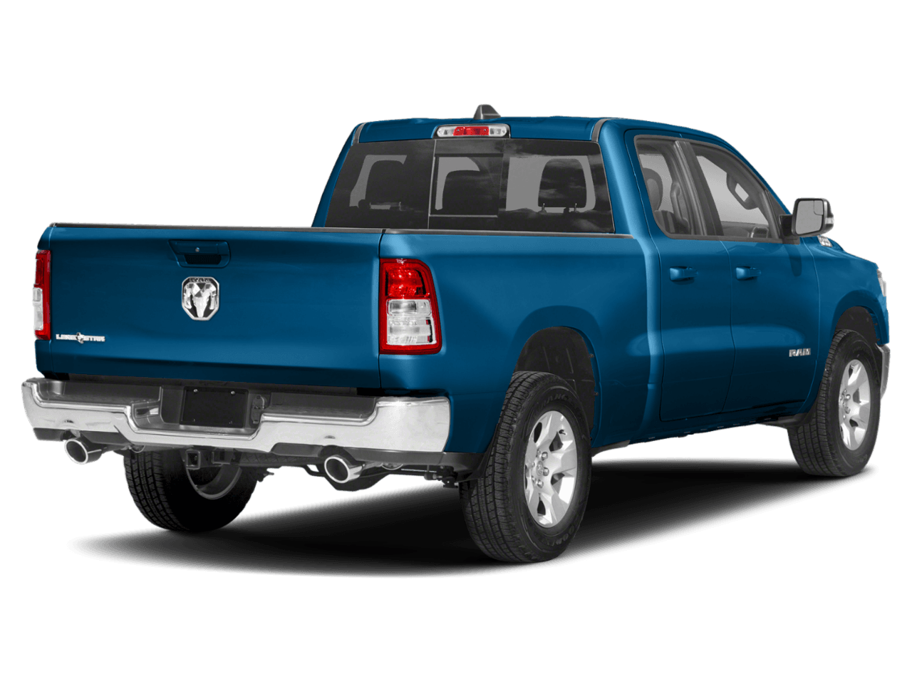 2022 Ram 1500 Lone Star - Rear 3/4, facing to the right