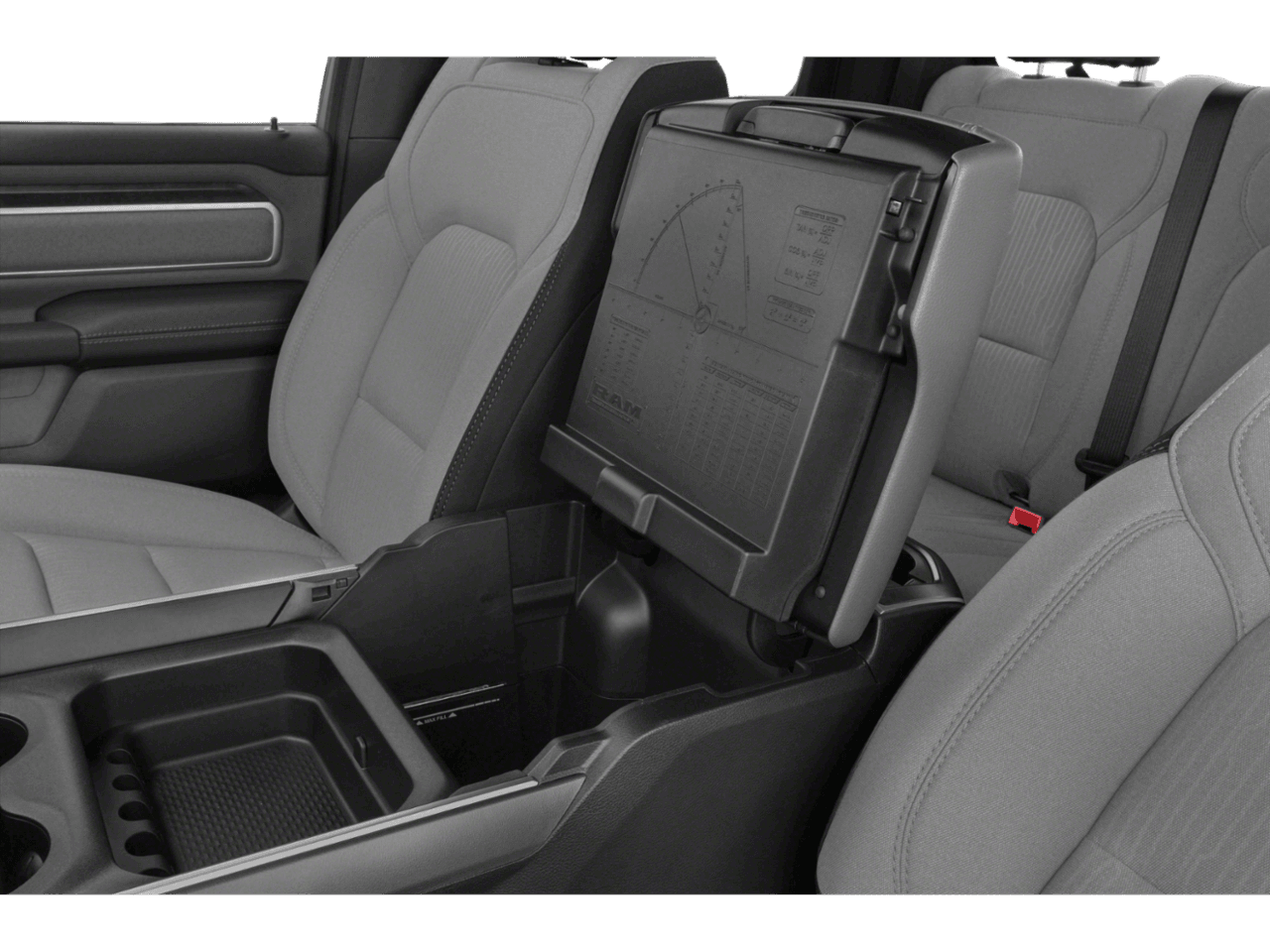 2022 Ram 1500 Big Horn - Interior Center Storage Console