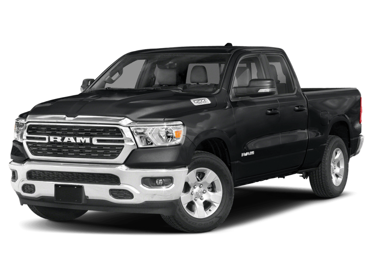 2022 Ram 1500 Big Horn - Front 3/4, facing to the left