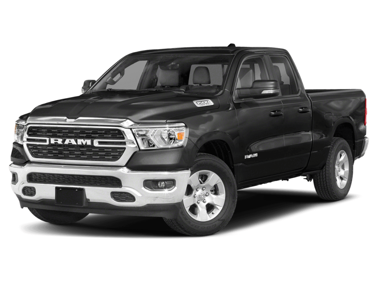 2022 Ram 1500 Big Horn - Front 3/4, facing to the left