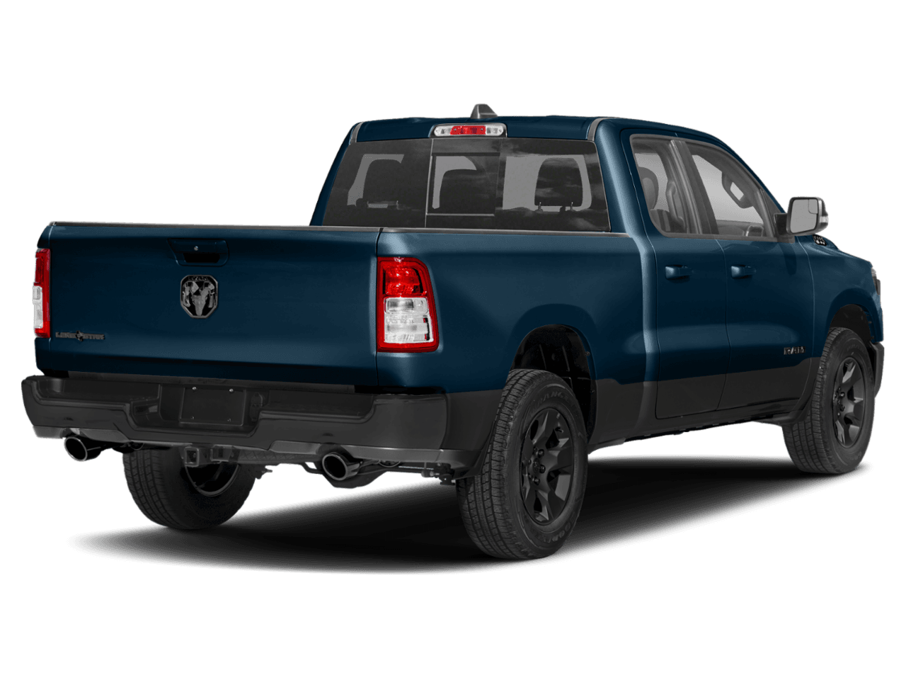 2022 Ram 1500 Big Horn - Rear 3/4, facing to the right