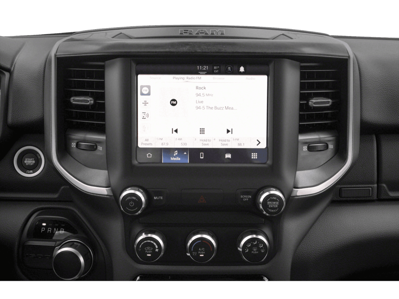 2022 Ram 1500 Big Horn - Interior Stereo System