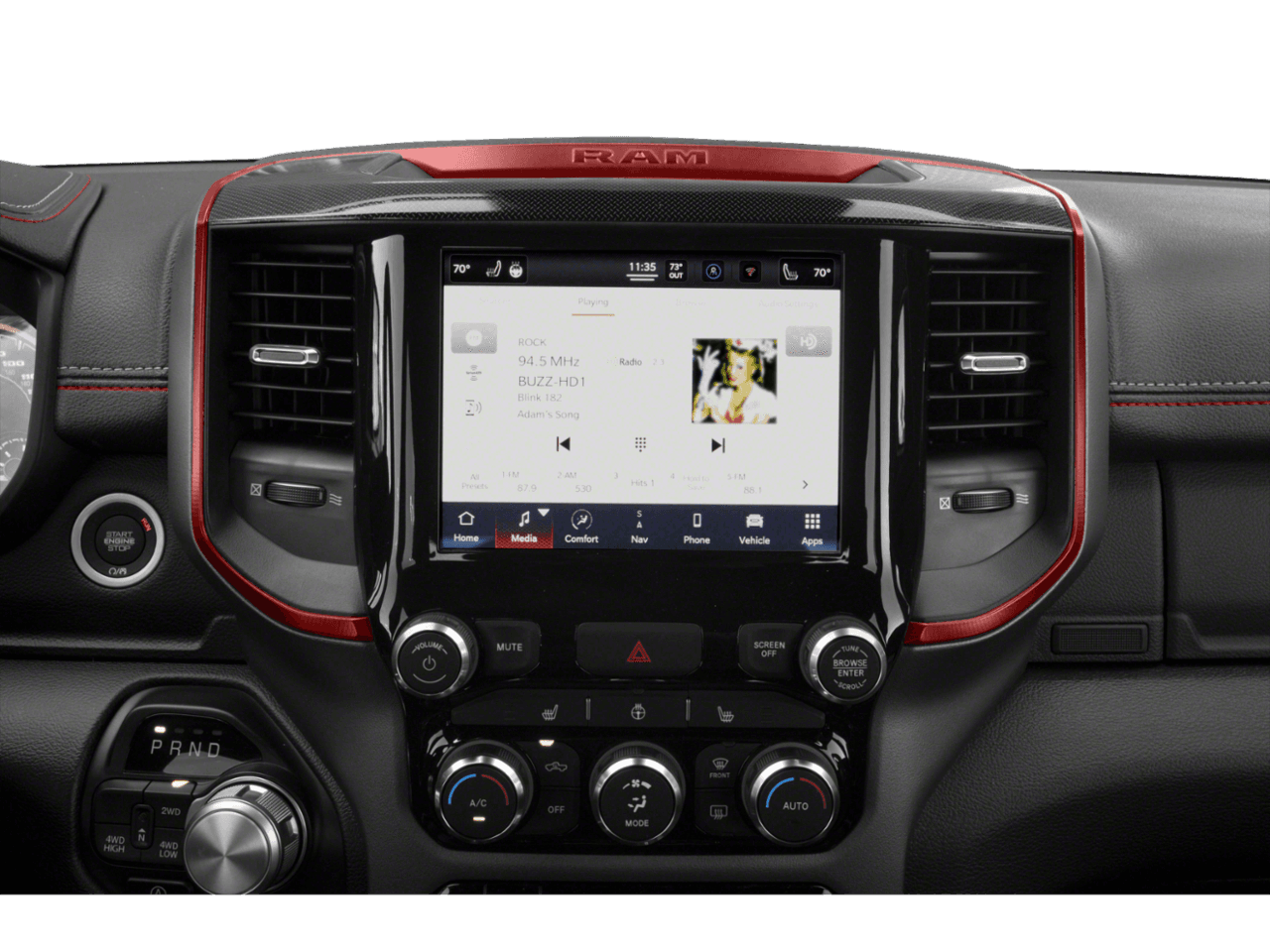 2022 Ram 1500 Rebel - Interior Stereo System