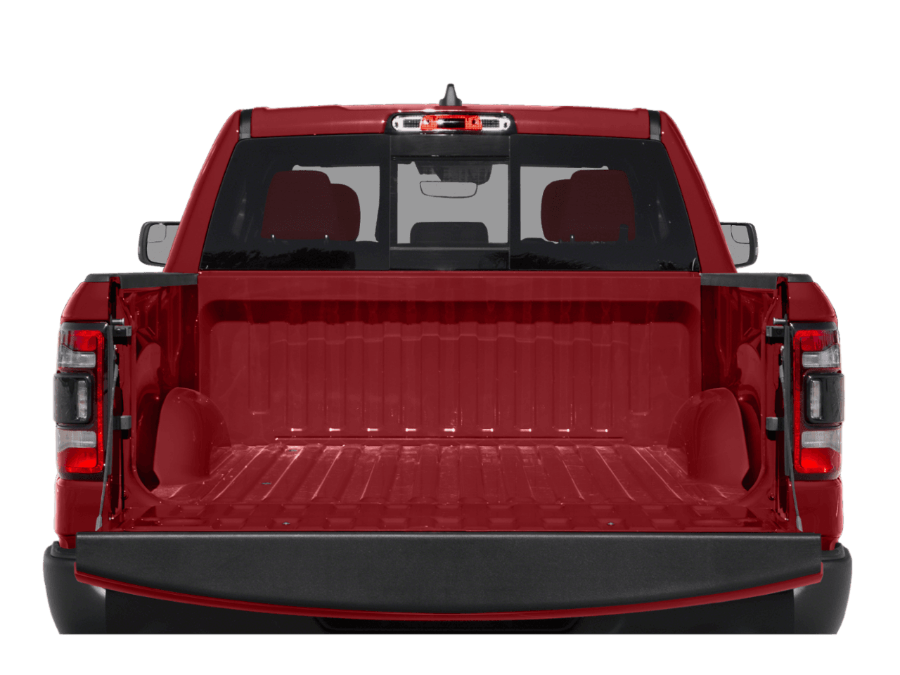 2022 Ram 1500 Rebel - Interior Trunk with Hatch Open Feature