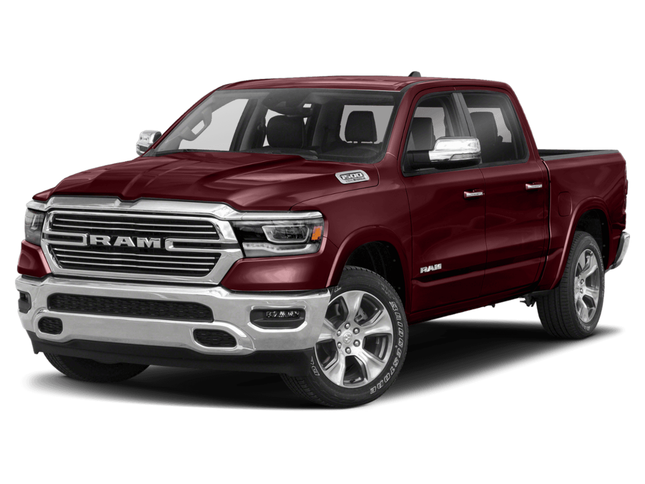 2022 Ram 1500 Laramie - Front 3/4, facing to the left