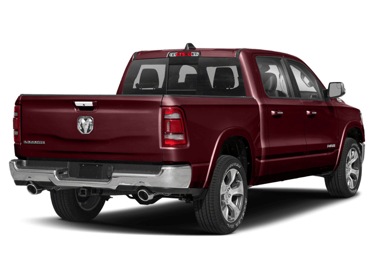 2022 Ram 1500 Laramie - Rear 3/4, facing to the right