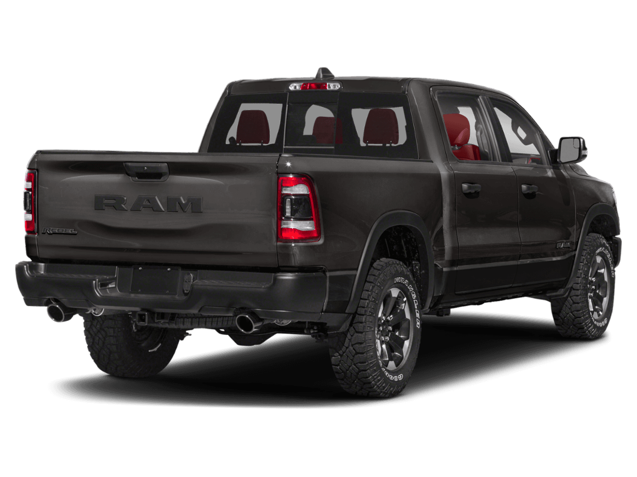 2022 Ram 1500 Rebel - Rear 3/4, facing to the right