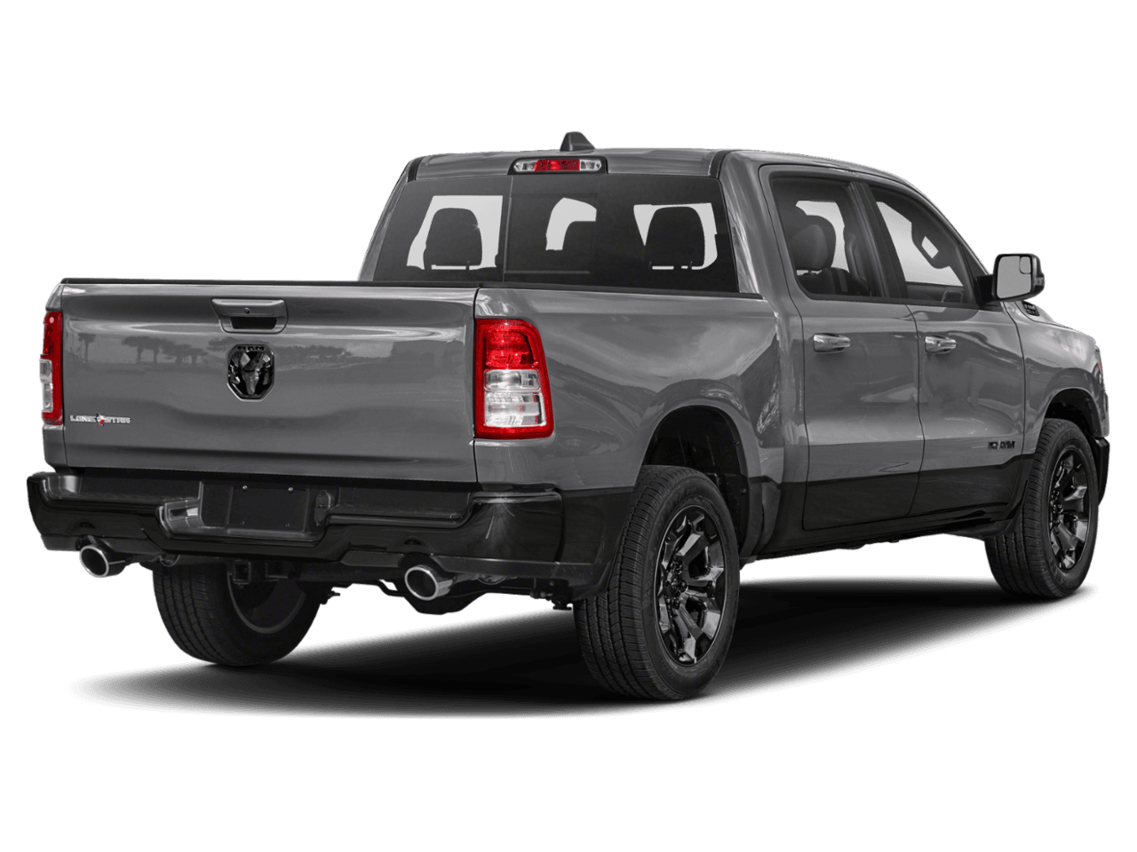 2022 Ram 1500 Big Horn - Rear 3/4, facing to the right