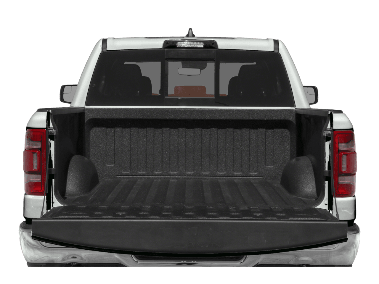 2022 Ram 1500 Longhorn - Interior Trunk with Hatch Open Feature