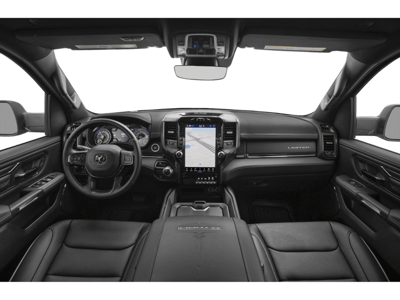 2022 Ram 1500 Limited - Interior Full Dash Basic