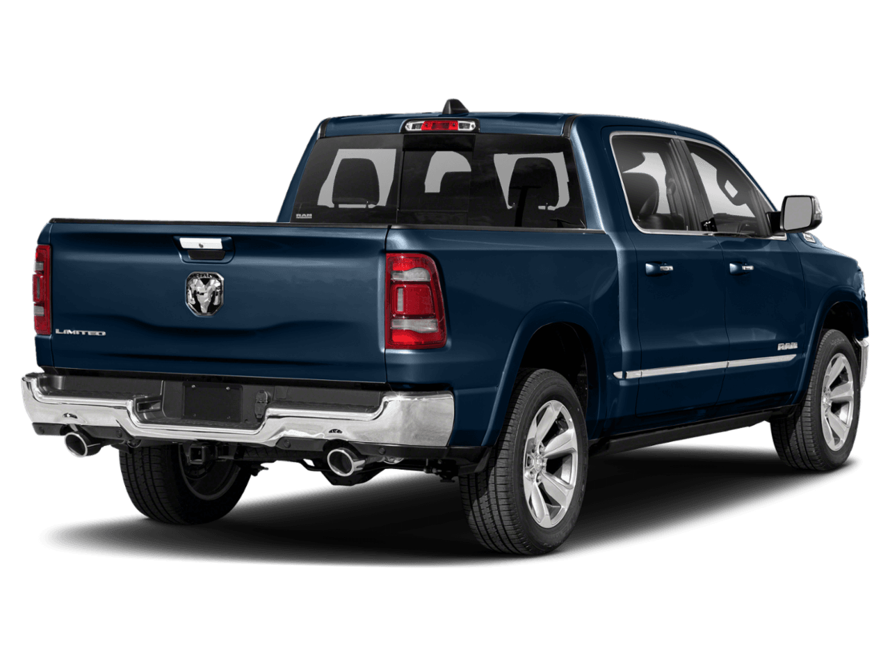 2022 Ram 1500 Limited - Rear 3/4, facing to the right