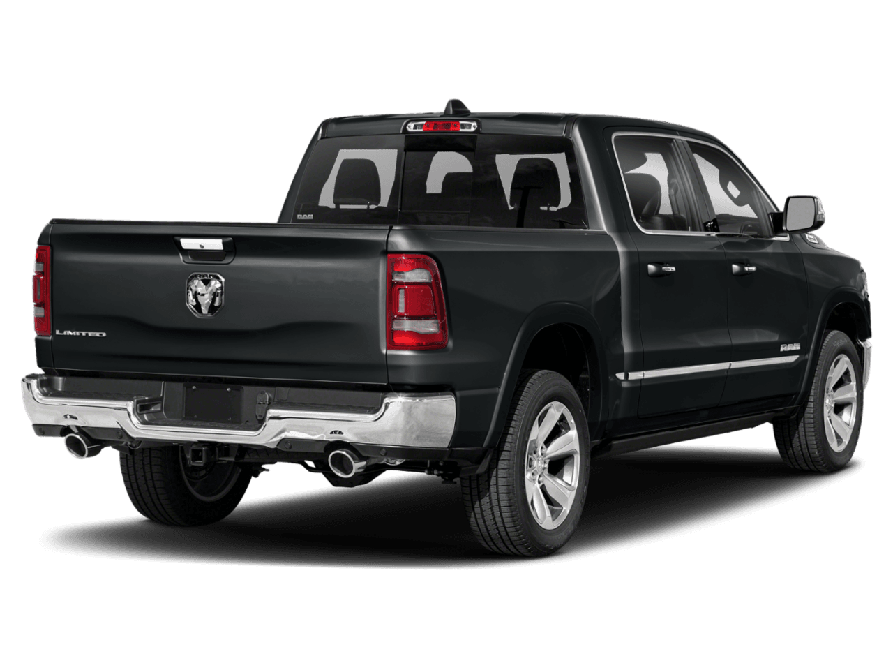 2022 Ram 1500 Limited - Rear 3/4, facing to the right