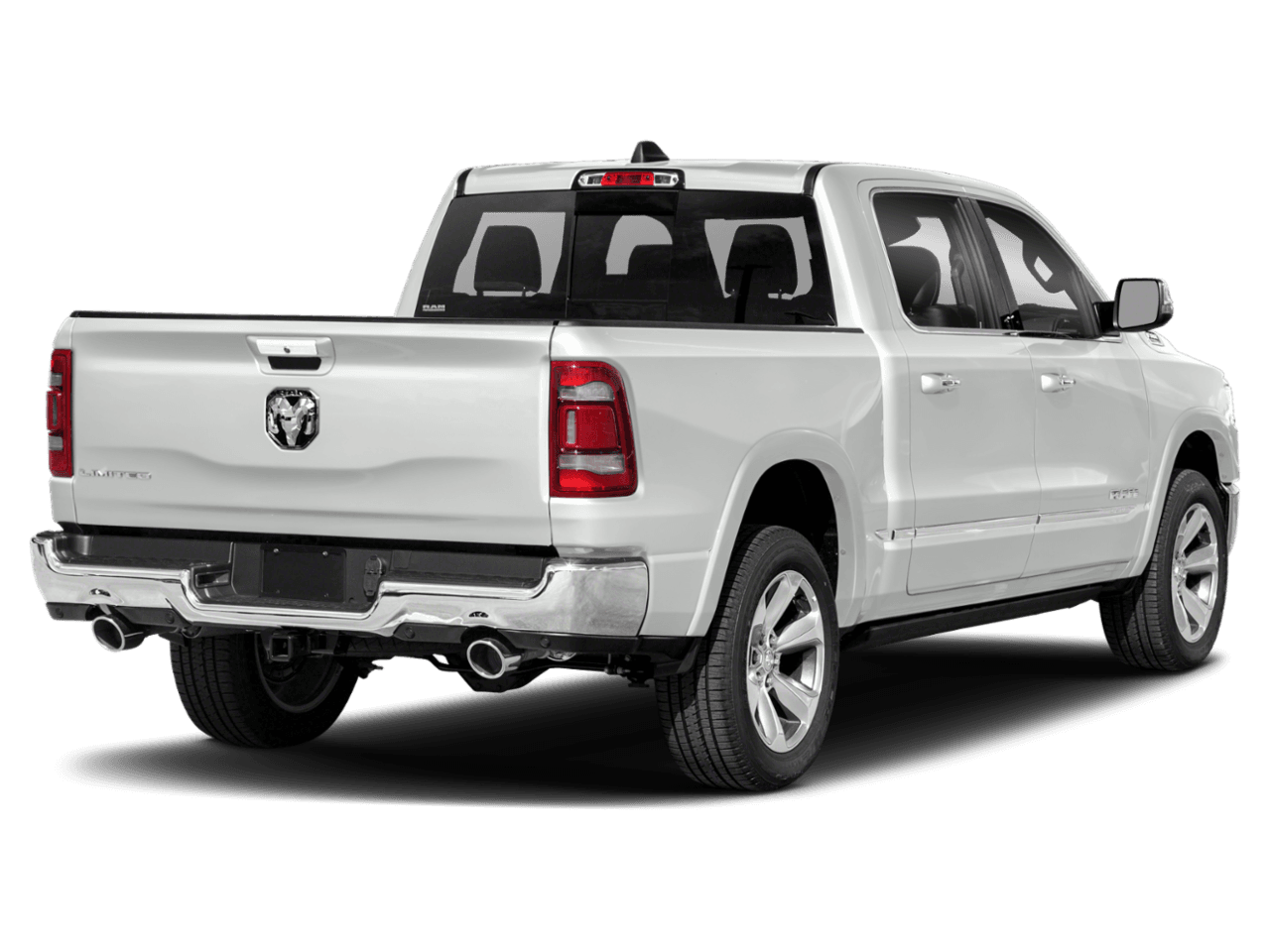 2022 Ram 1500 Limited - Rear 3/4, facing to the right