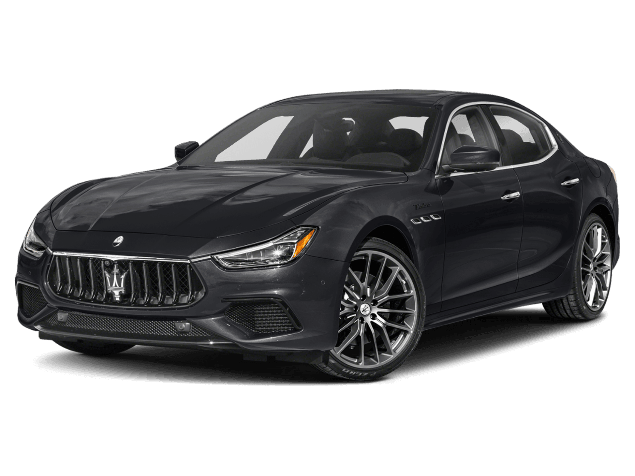 2022 Maserati Ghibli Modena Q4 - Front 3/4, facing to the left