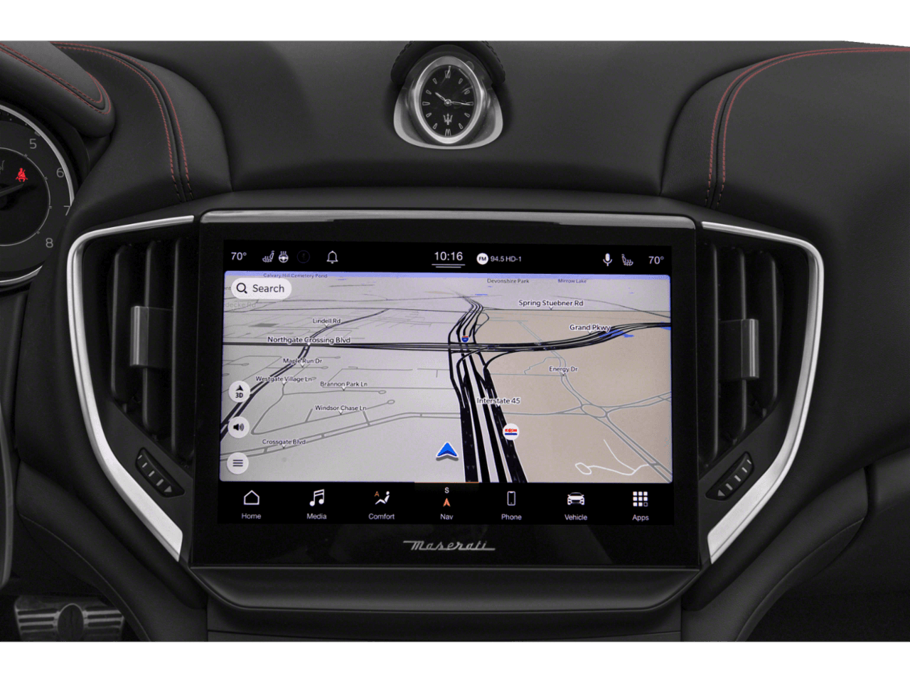 2022 Maserati Ghibli Modena Q4 - Interior Navigation System