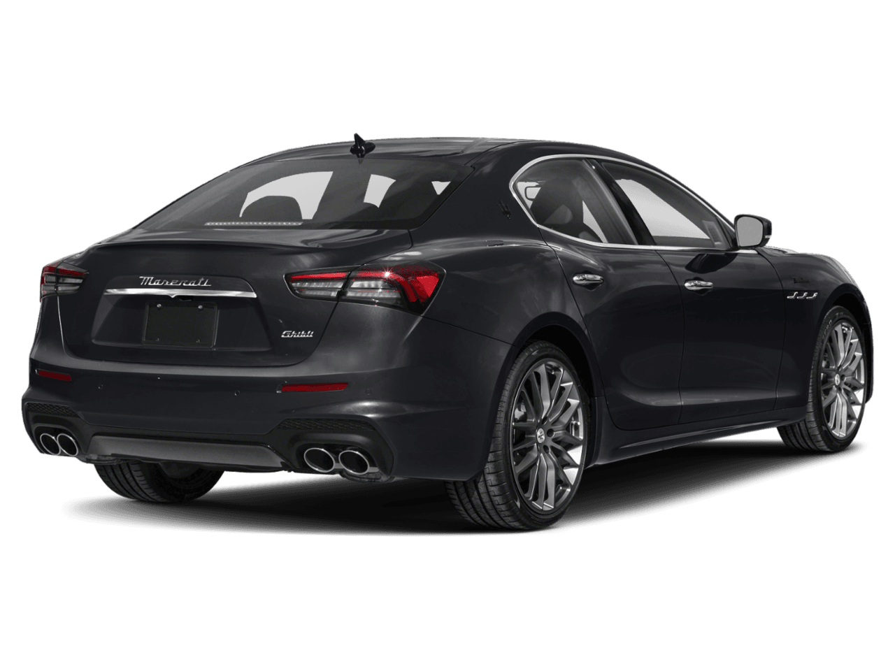2022 Maserati Ghibli Modena Q4 - Rear 3/4, facing to the right