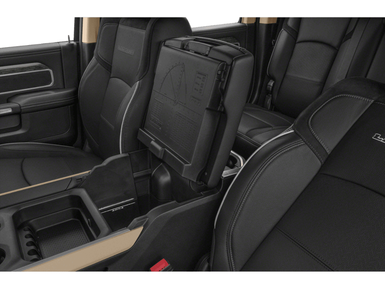 2022 Ram 3500 Laramie - Interior Center Storage Console