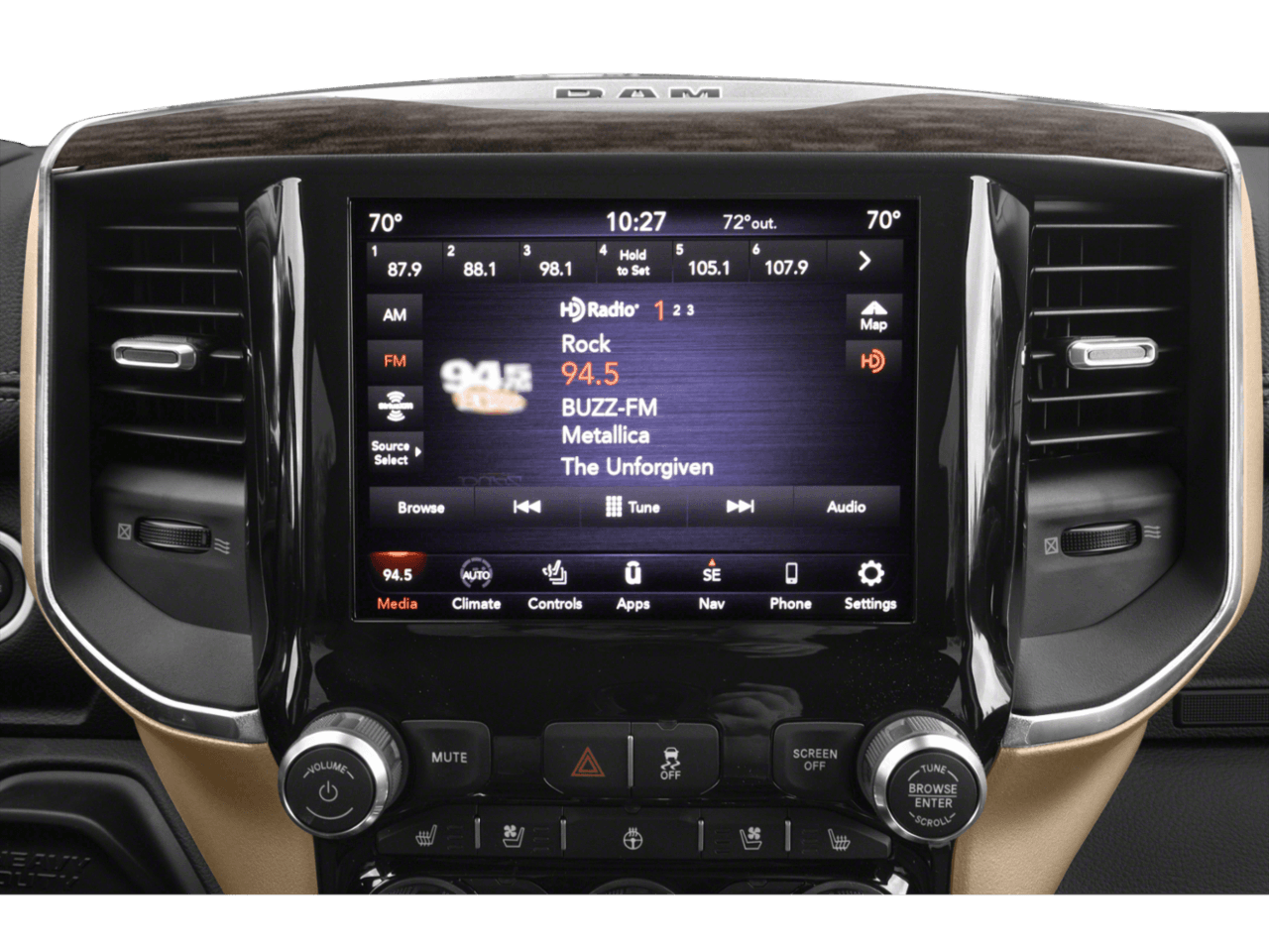 2022 Ram 3500 Laramie - Interior Navigation System