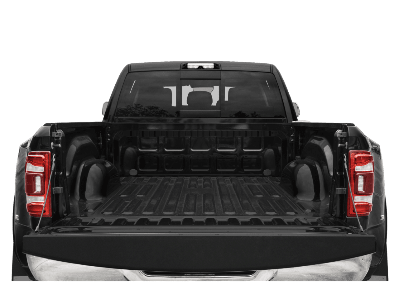 2022 Ram 3500 Laramie - Interior Trunk with Hatch Open Feature