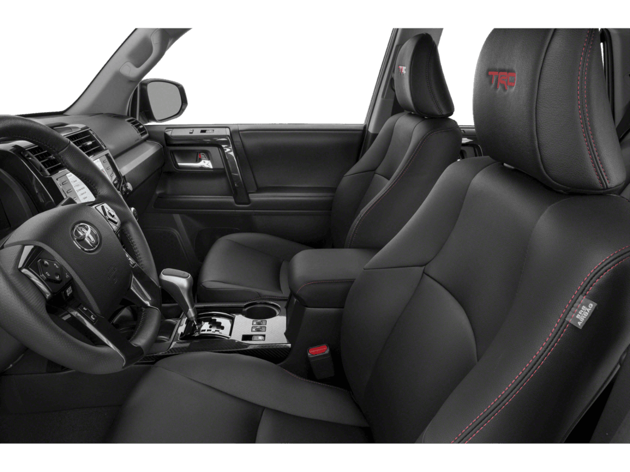 2022 Toyota 4Runner TRD Pro - Interior Driver's Side with Door Open, Front Seat Feature