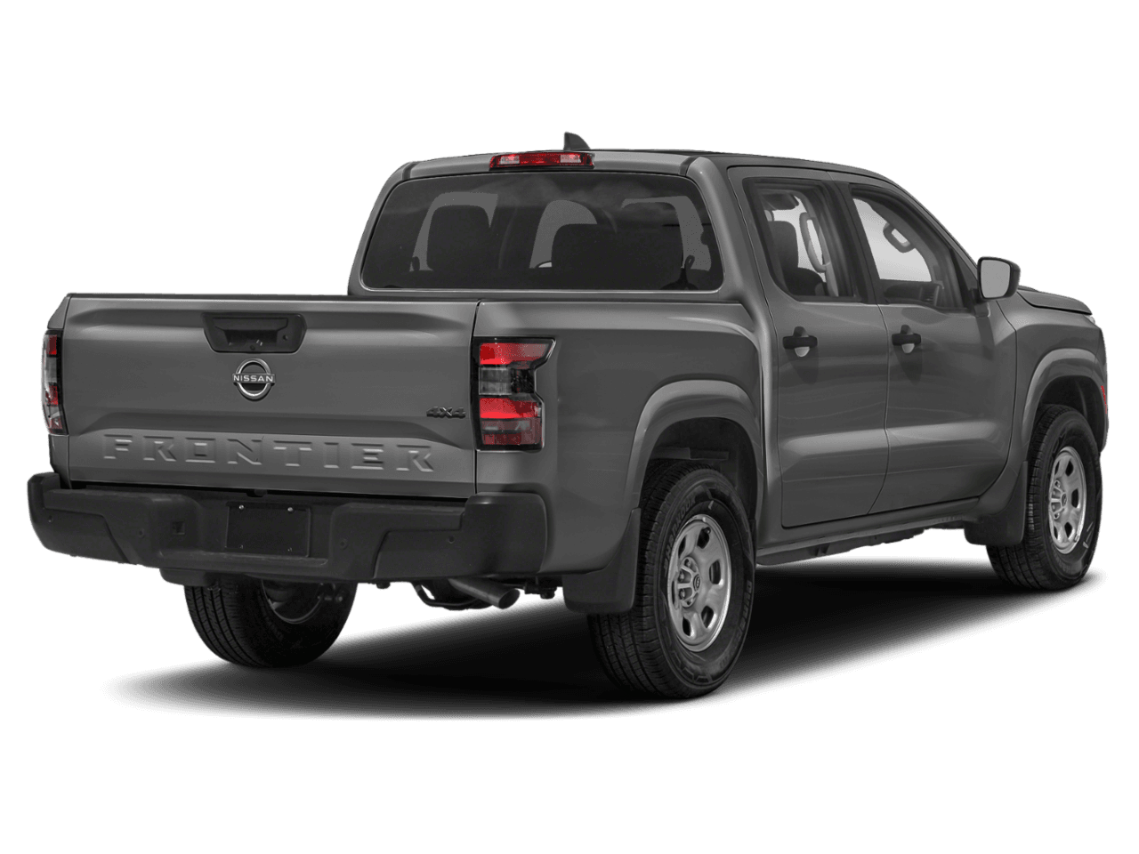 2022 Nissan Frontier S - Rear 3/4, facing to the right