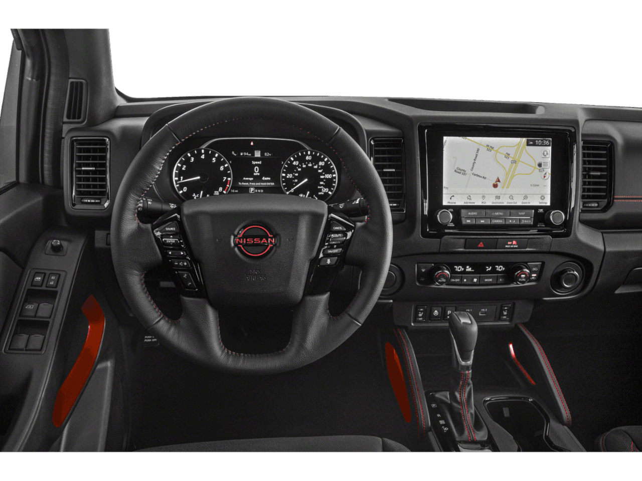 2022 Nissan Frontier PRO-4X - Interior Drivers Dash