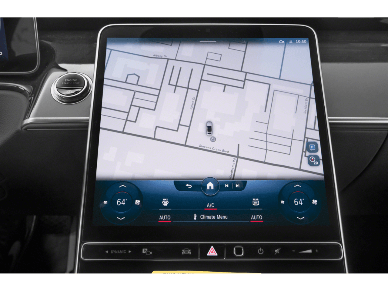 2022 Mercedes-Benz S-Class S 500 - Interior Navigation System