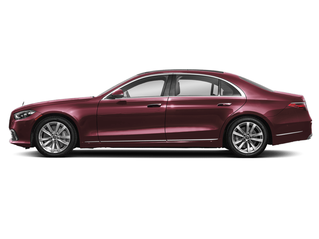 2022 Mercedes-Benz S-Class S 500 - Profile, facing to the left